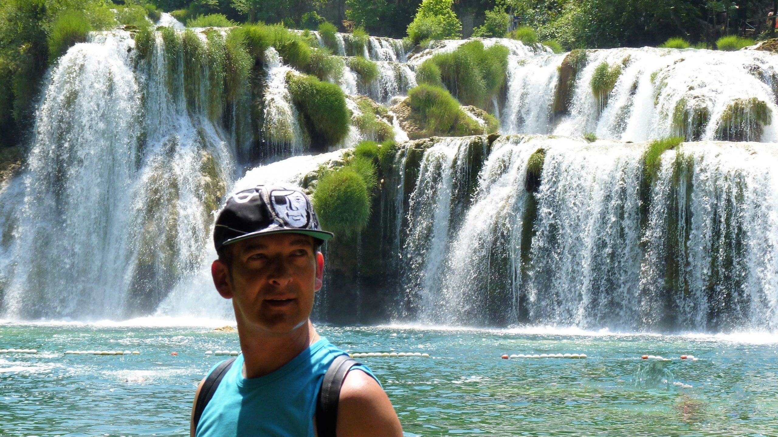 Wasserfall Skradinski Buk im Krka Nationalpark kroatien sehenswürdigkeiten karte