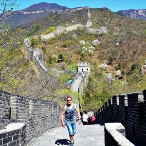 Unterwegs auf der Chinesischen Mauer