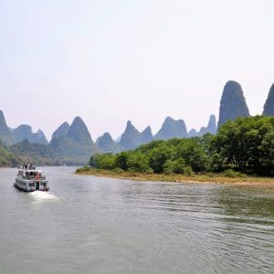 Bootsfahrt auf dem Li-River Sehenswürdigkeiten Guilin