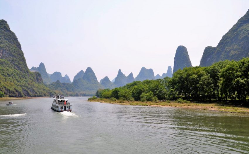 Bootsfahrt auf dem Li-River Sehenswürdigkeiten Guilin