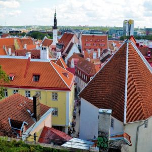 Blick über die Tallinn Sehenswürdigkeiten