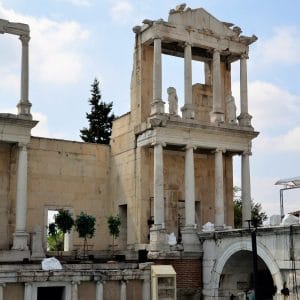 Römisches Theater in Plovdiv Sehenswürdigkeiten Bulgarien