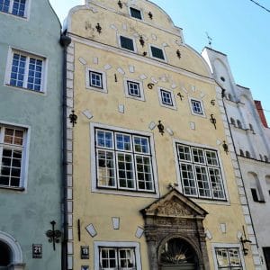 Die drei Brüder in der Altstadt von Riga