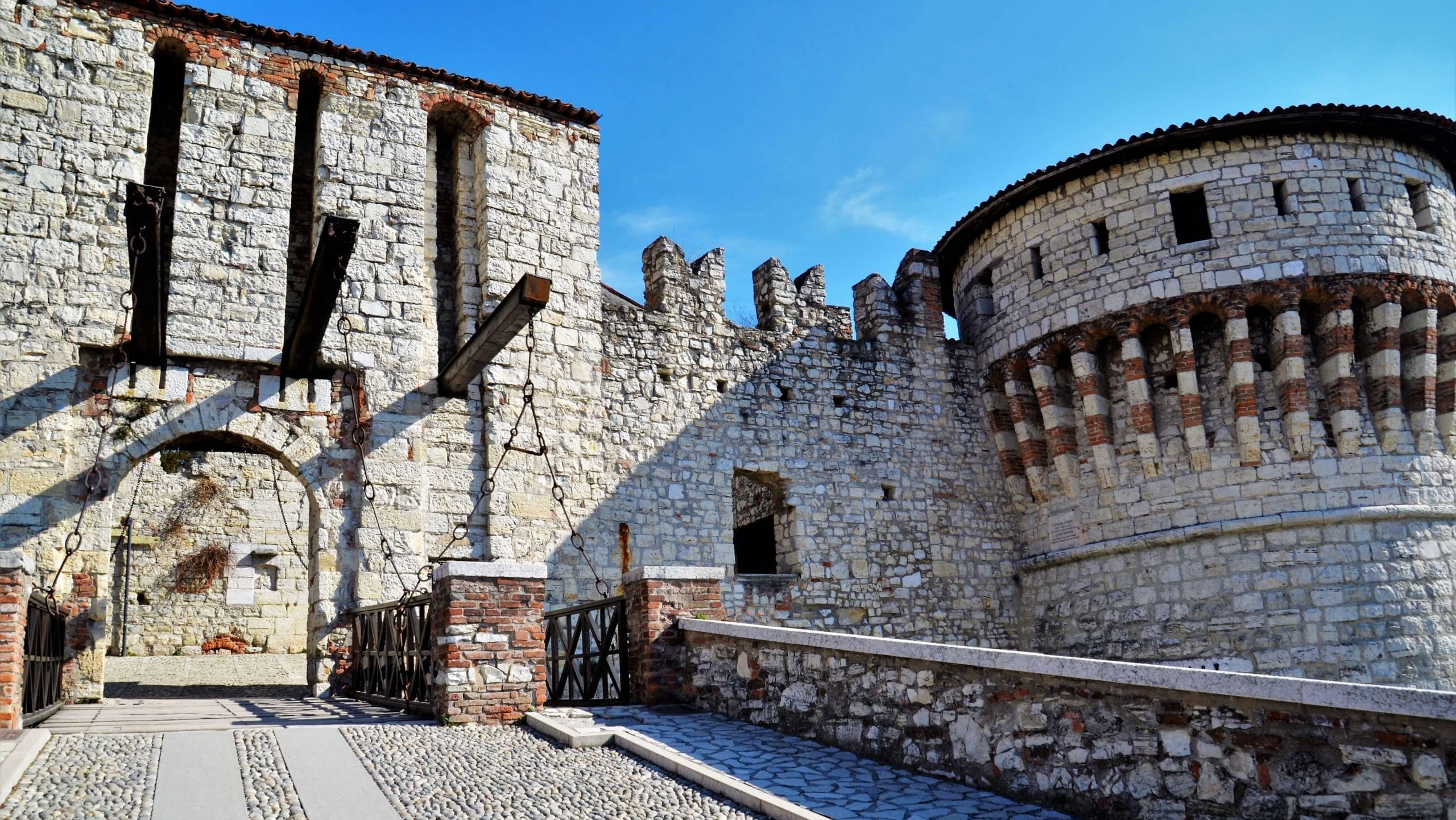 Burg in Italien