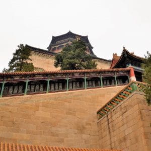 Sommerpalast Peking - die Treppen nach oben