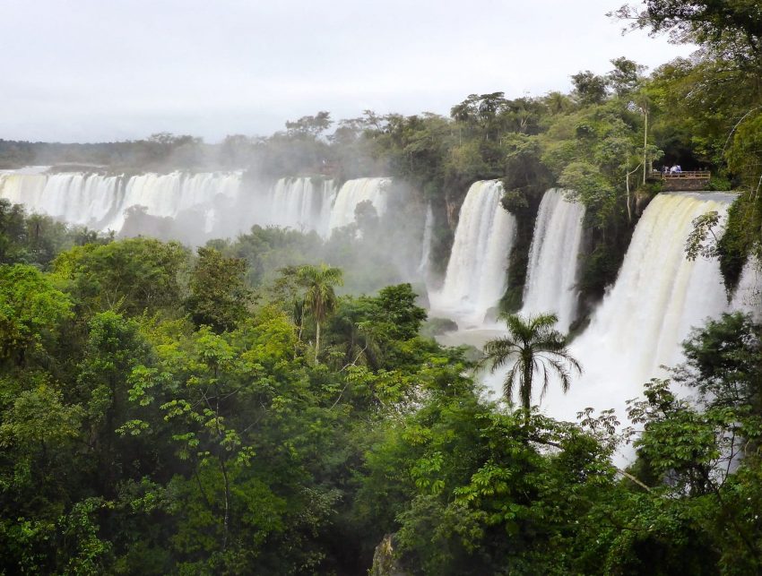 Iguazu Wasserfälle in Argentinien Brasilien