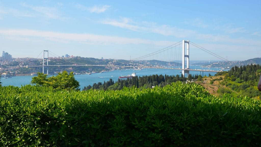 Ausblick auf die Bosporusbrücke