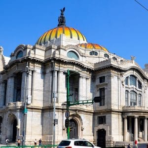 Sehenswürdigkeiten Mexiko Stadt Palacio de Bellas Artes