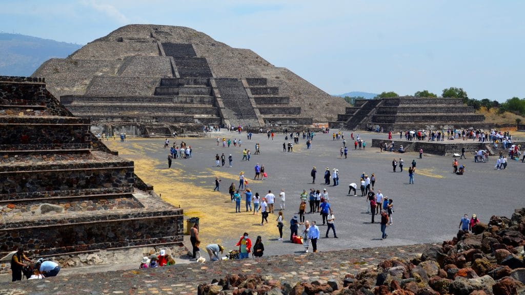 Teotihuacán im Hochland von Mexiko
