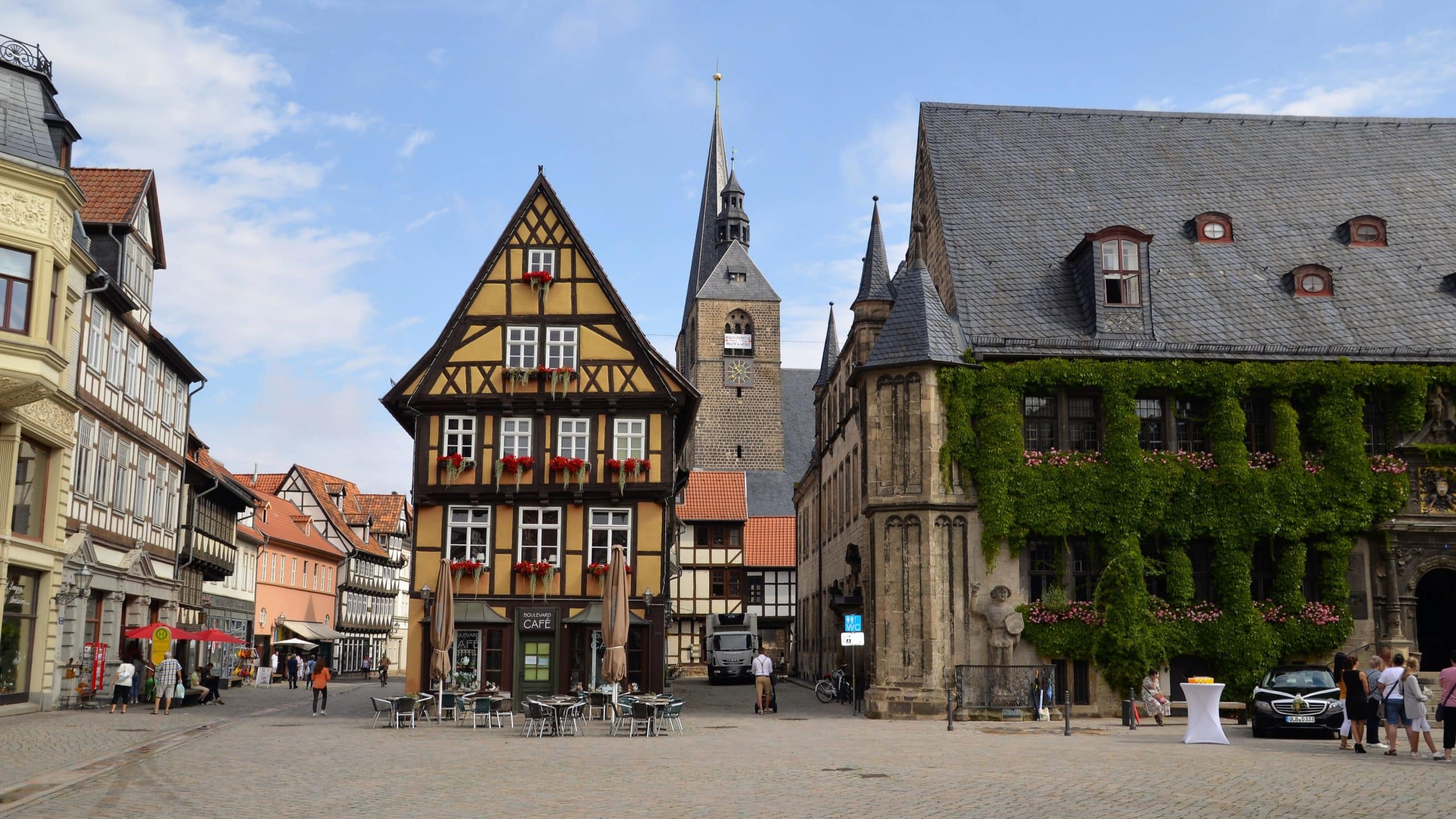 Marktplatz Rathaus Quedlinburg