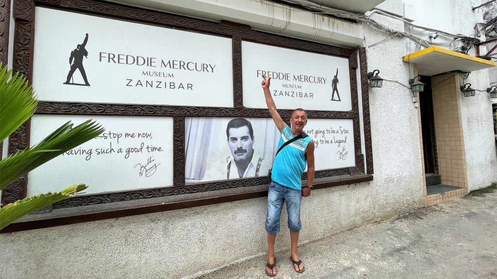 Freddie Mercury Haus Stone Town