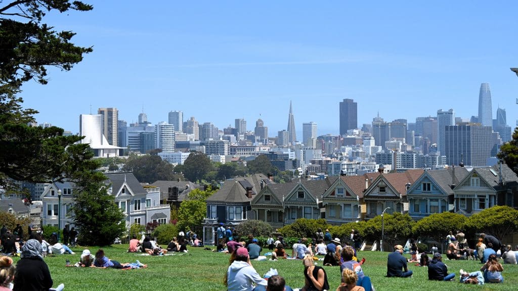 Sehenswürdigkeiten San Francisco Painted Ladies